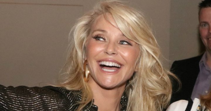 Christie Brinkley Shows Off Perfect Pins In Leather Hot Pants Starts At