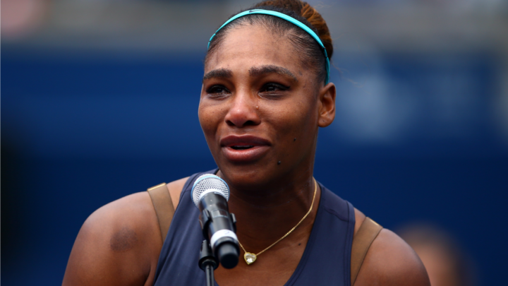 Serena Williams Breaks Down As Shes Forced To Retire From Match With