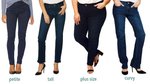 The jeans to fit and flatter you best!