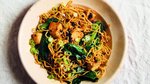 Julia Busuttil Nishimura’s Spicy Peanut Tofu Noodles