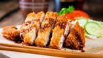 Crispy Pork Katsu with Shredded Cabbage Salad