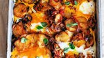 Yotam Ottolenghi’s Spanish Breakfast Potatoes with Broken Eggs
