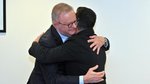 ‘My friend’: Albanese emotional as he praises Zelenskiy