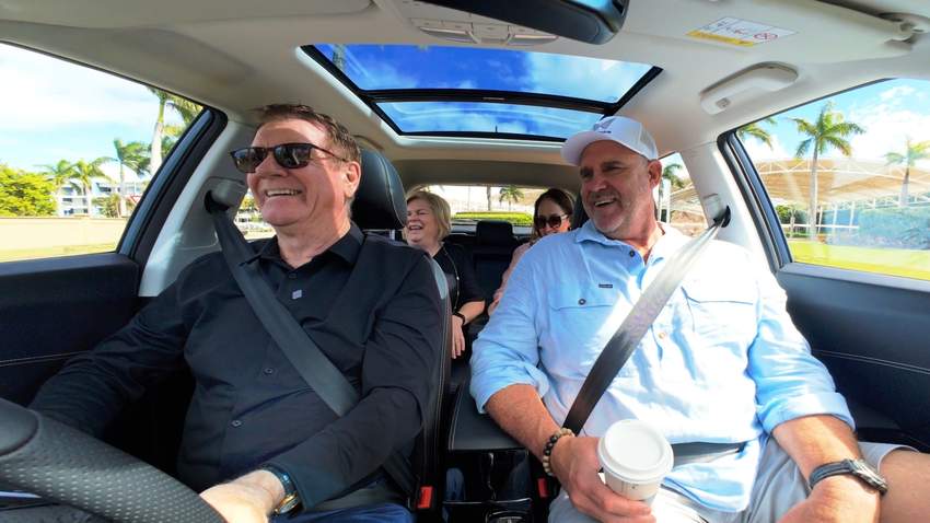 Plenty of room even for big guys.