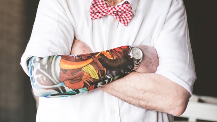 84-year-old tattoo artist has some advice for our grandkids… and it'll surprise you - Starts at 60 84-year-old tattoo artist has some advice for our grandkids… and it'll surprise you - Starts at 60