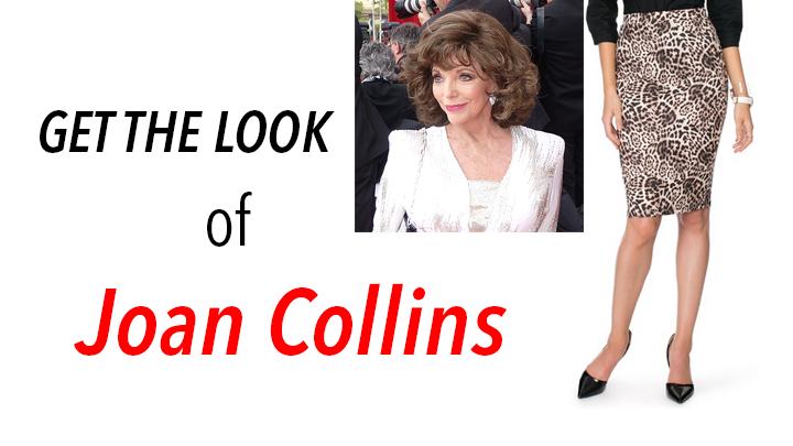 Get the outrageously glamorous look of Joan Collins! - Starts at 60