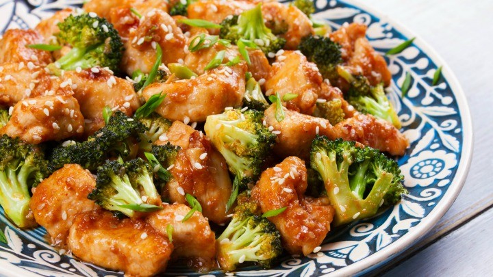 Healthy Chinese honey chicken - Starts at 60