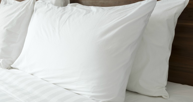 fluffing pillows in dryer