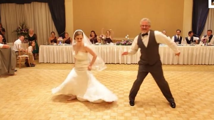 Amazing Father And Daughter Wedding Dance Goes Viral Starts At 60