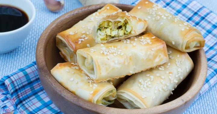 Tasty chicken filo parcels - Starts at 60