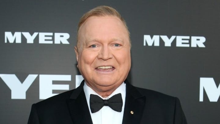 Bert Newton looks happy and healthy as he sings to ...