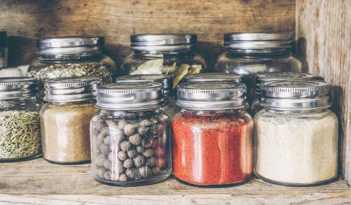 Herbs and spices from the kitchen pantry can often keep ants away.