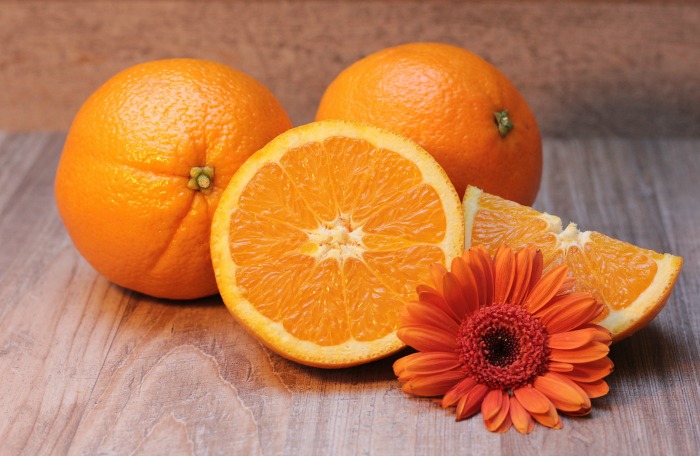 Ants can't stand the smell of citrus.