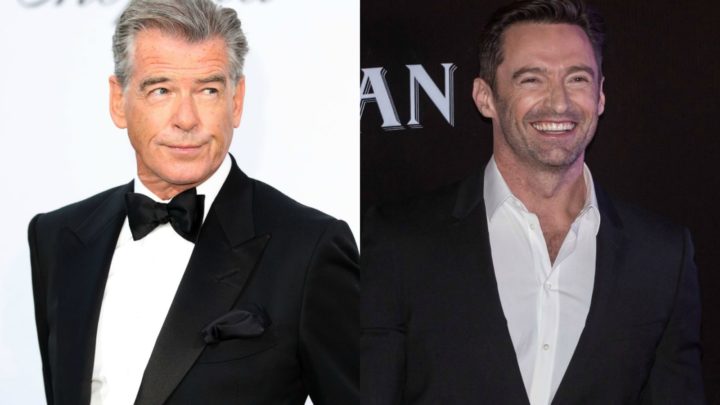 Pierce Brosnan’s Hunky Snap With Hugh Jackman Causes A Frenzy - Starts 