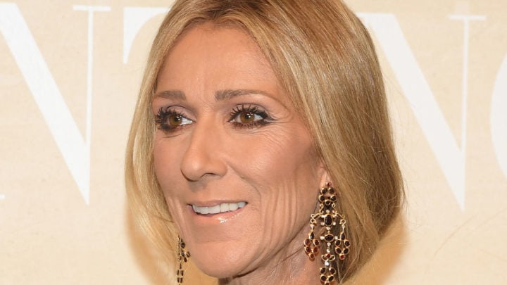 Celine Dion Channels Parisian Chic In Cream Silk Ensemble At