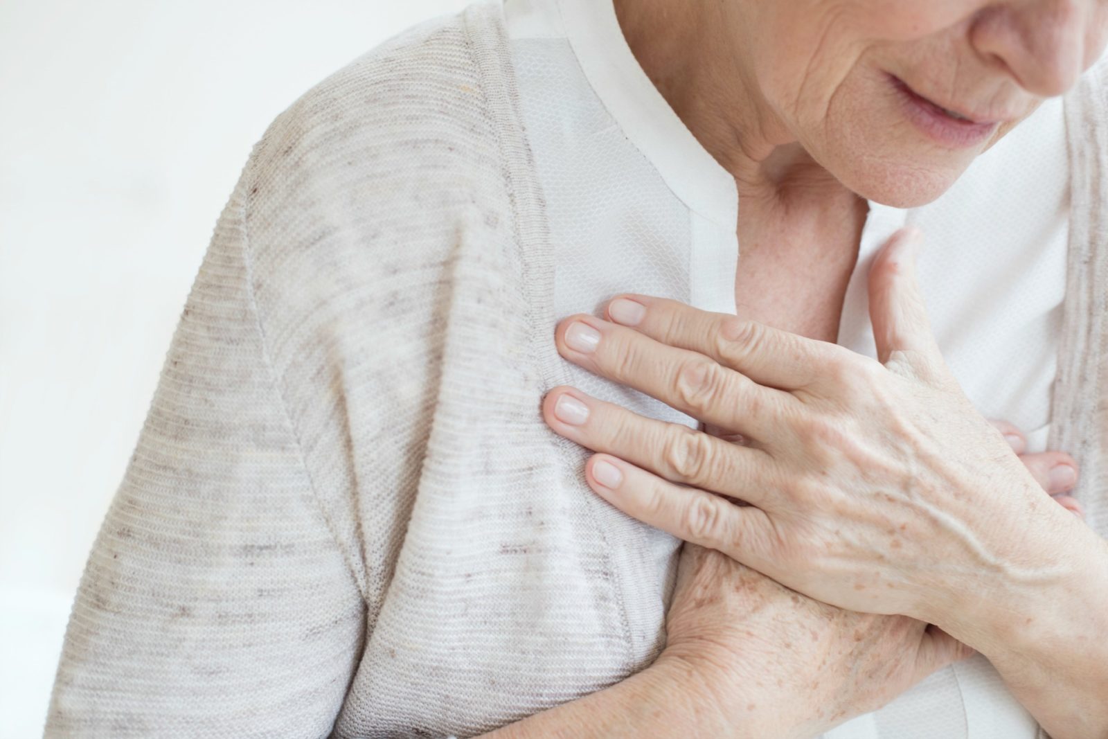 Chest pain is one of many heart attack signs and symptoms to look out for.