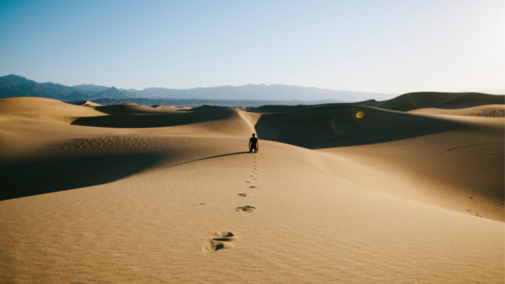 Travel at 60 Daily Joke: A man was stranded in the desert - Starts at 60