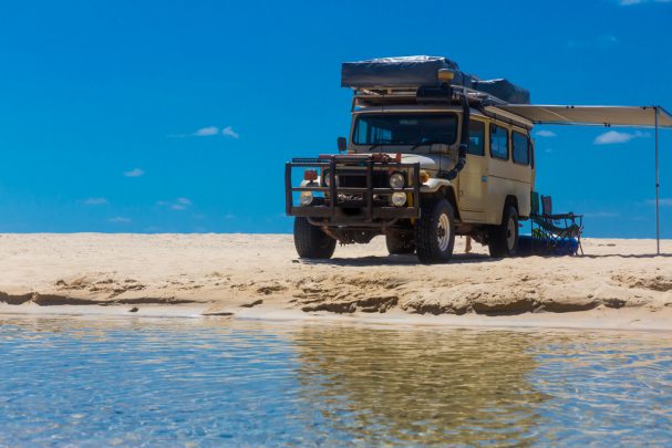 Fraser Island Camping And 4WD Secrets Starts At 60   Fraser Island Camping 607x405 