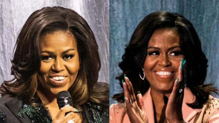 Michelle Obama debuts sensational series of sparkling ’70s suits ...