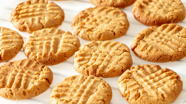 The easiest peanut butter biscuits - Starts at 60