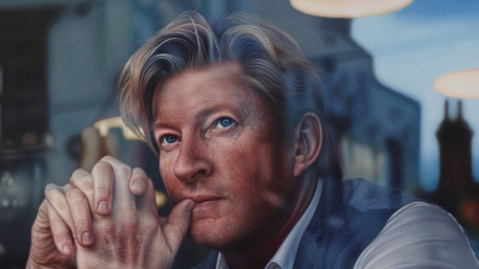 Stunning Portrait Of Actor David Wenham Wins 2019 Archibald Packing Room Prize Starts At 60