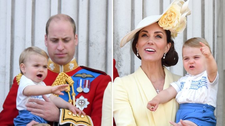 Royal debut: Baby Prince Louis steals the show with adorable wave ...