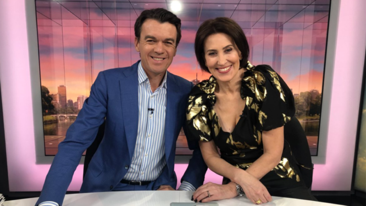 Michael Rowland Shares Sweet Farewell To Work Wife Virginia Trioli On Final Show Starts At 60