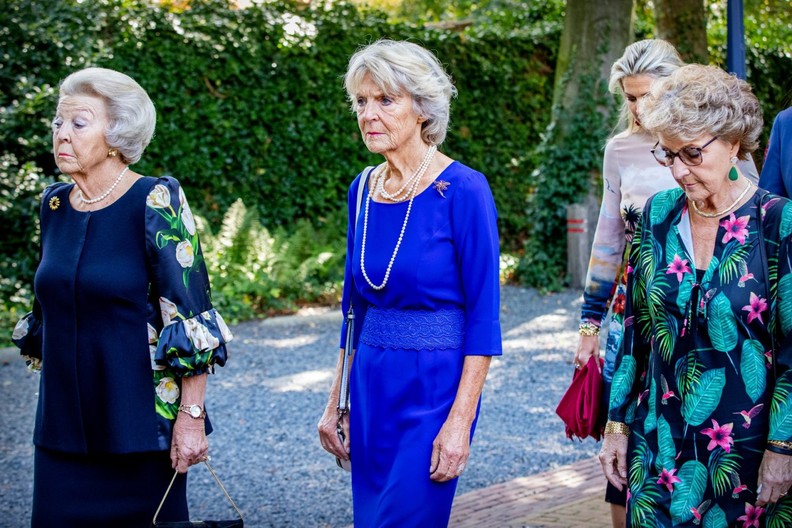 A Celebration Of Life Dutch Royals Buck Tradition And Wear Colour To Funeral Starts At 60