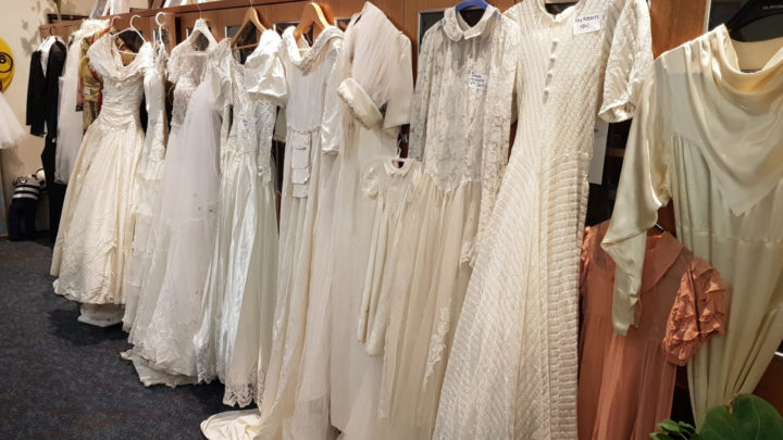wedding dress styles through the decades