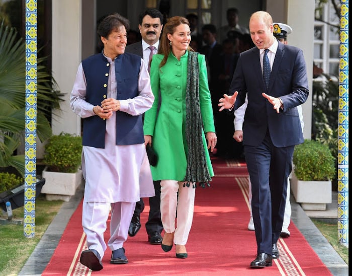 Prince William and wife Kate fine after plane twice aborts Islamabad landing
