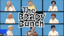 Studio 10 stars transformed into the Brady Bunch family for Halloween. Source: Twitter/Studio 10.