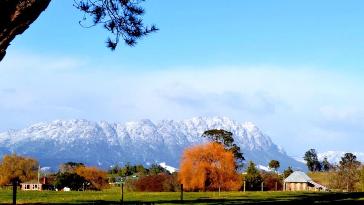 Mount Roland Over Springfield