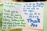 Aussie Children Pen Touching Notes To Brave Firefighters Amid Aussie Children Pen Touching Notes To Brave Firefighters Amid