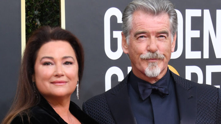 Pierce Brosnan’s glamorous wife Keely looks sensational in sequins and ...