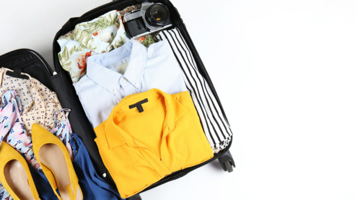 A neatly-packed suitcase makes travelling a breeze. Source: Getty 