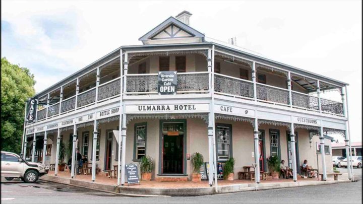 The authentic old Commercial Hotel at Ulmarra never disappoints. Source: Di and Geoff East