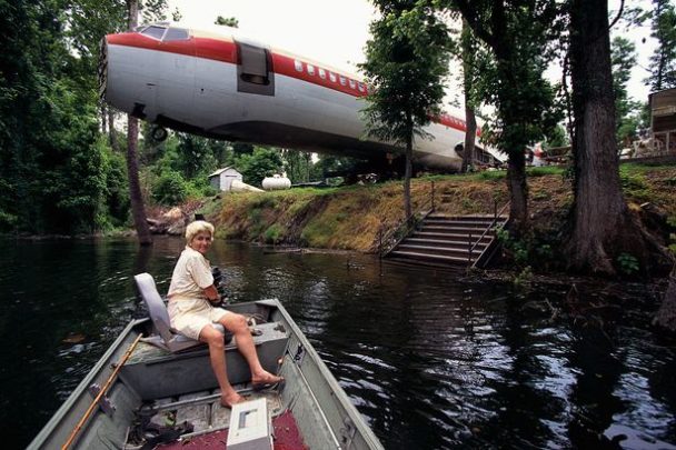 Jo Ann Ussery was 52 when she purchased the retired plane for just $2,000. Source: Getty 