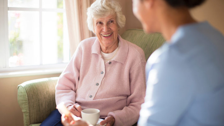 When it comes to discussing in-home care with a loved one, sooner is better. Source: Getty