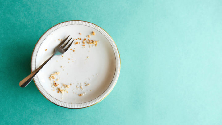 Don't let the financial market clear your plate by constantly moving your money around. Source: Getty.