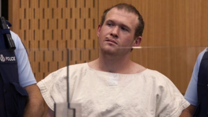 Brenton Tarrant is expected to be sentenced to life in Auckland Prison for the massacre at two Christchurch mosques in March 2019. Source: Twitter. 