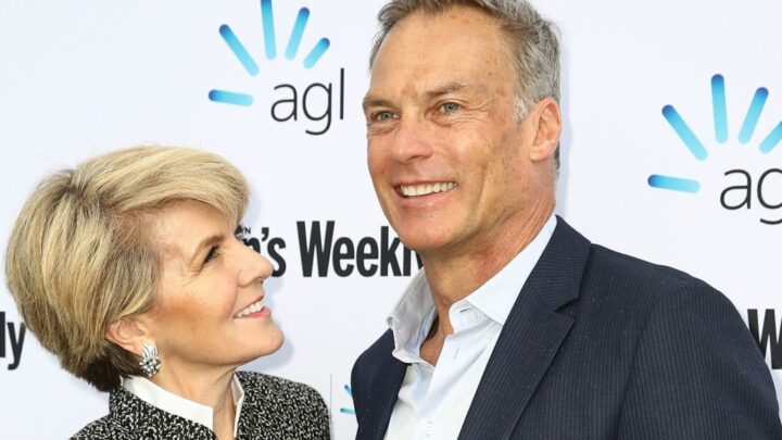 Julie Bishop and partner David Panton are the ultimate glamour