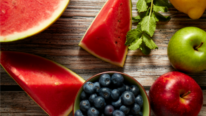 Watermelon and blueberries are more than just a refreshing summer snack. Source: Getty. 