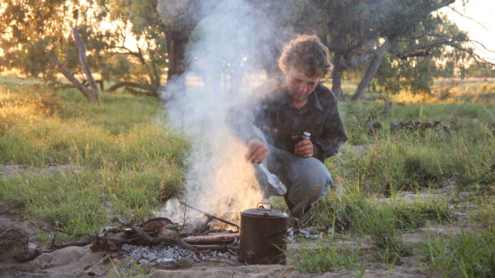 Even as a boy, Jeremy Kinnon knew how to keep a billy boiling - as well as many of the other time-honoured skills it takes to keep an outback station going. 