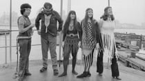 Students from the Fashion Institute of Technology in New York wearing a range of macrame designs. Source: Getty 