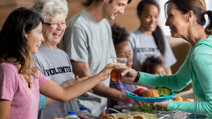 Volunteering is a great way to participate and stay connected. Source: Getty