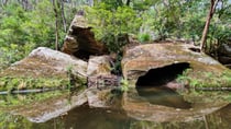 The reflections on the water. Source: Ian Smith