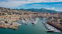 Aerial view of Genoa and its attractions. Source: Getty Images