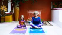 Mindfulness activities (such as meditating) and even short bouts of low-intensity exercise can help if you are struggling with the mental aspect of ageing. Source: Getty 