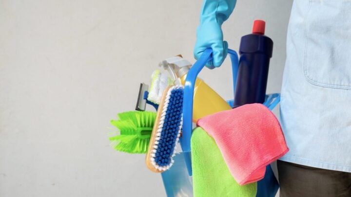 Adrienne gets her house cleaned for $10. How? Source: Getty Images