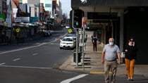 A US comedian has mocked Australia's strict lockdowns. Source: Getty